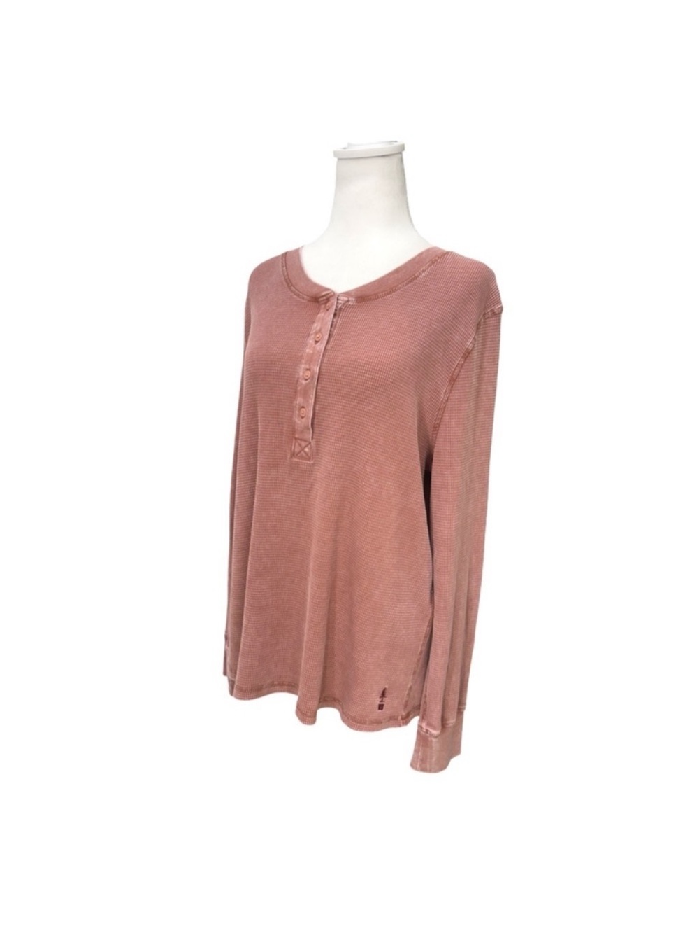 New Bass Outdoor Henley Long Sleeve Shirt